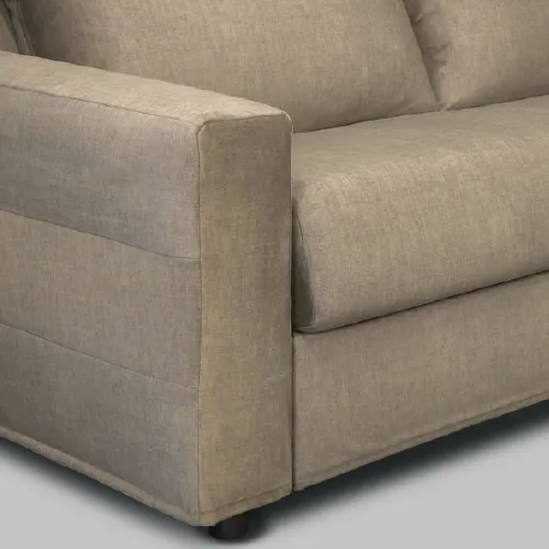 arizona divano componibile in tessuto beige maiorflex relax e comfort particolare 2